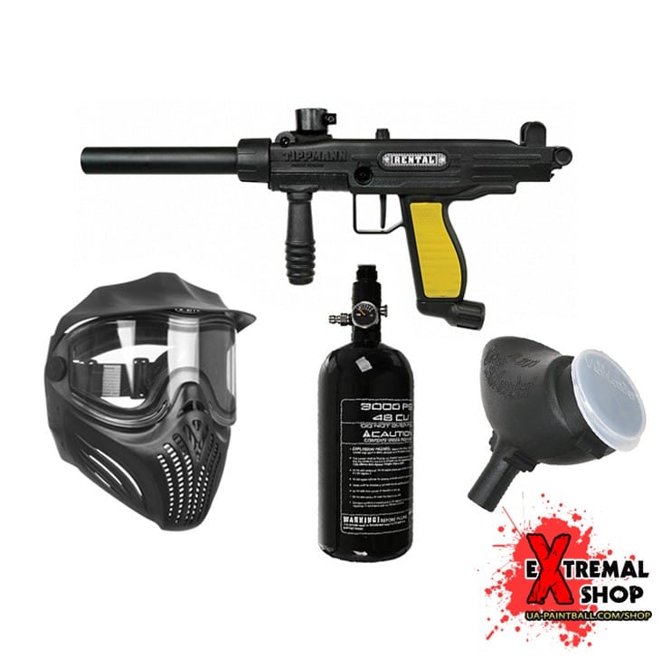 Комплект на базі Tippmann Ft-12 з термальною маскою