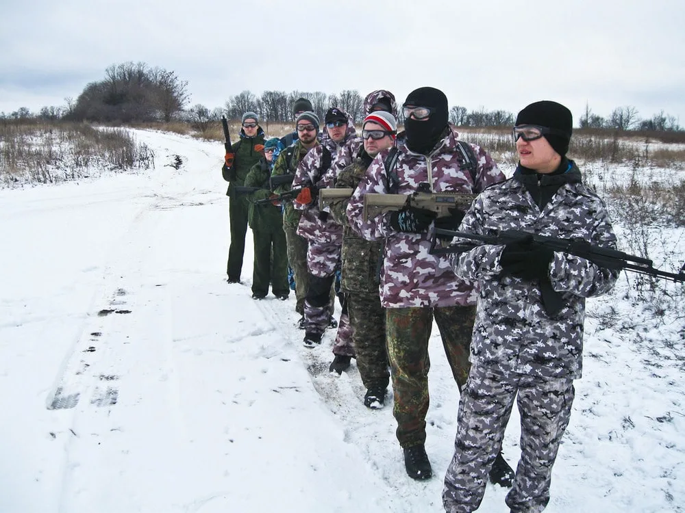 Зимовий страйкбол у Харкові